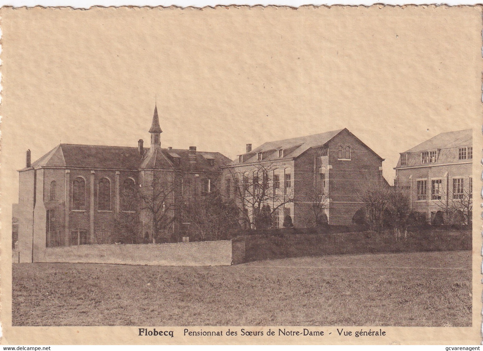 FLOBECQ  PENSIONNAT DES SOEURS  NOTRE DAME    VUE GENERALE - Vloesberg