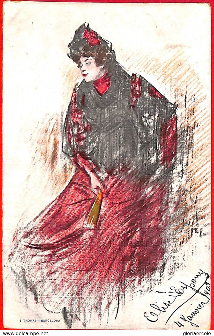 Lib7708 - VINTAGE Artis Signed POSTCARD - Glamour : UTRILLO 1903 - Utrillo