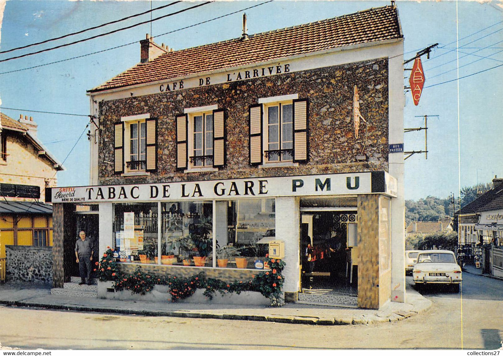 91-EPINAY-SUR-ORGE- CAFE-TABAC-PMU GARE D'EPINAY - Epinay-sur-Orge