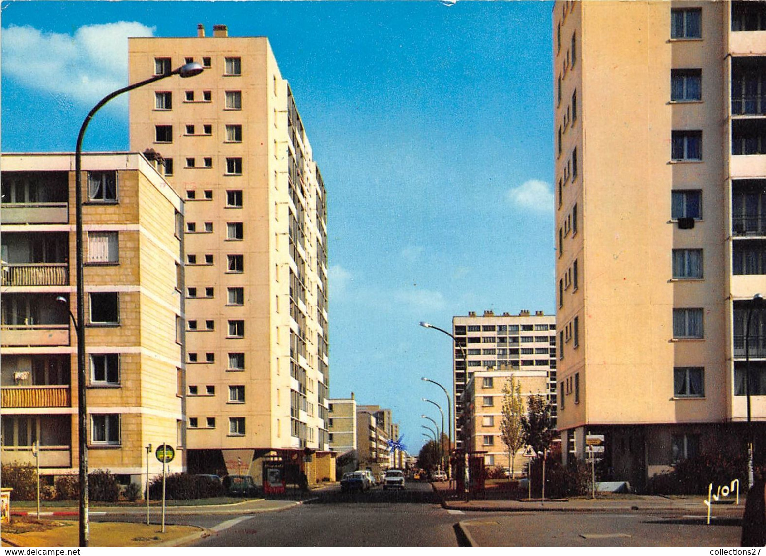 91-MASSY-  GRAND ENSEMBLE DE MASSY-ANTONY- RUE DE MONTPELLIER - Massy