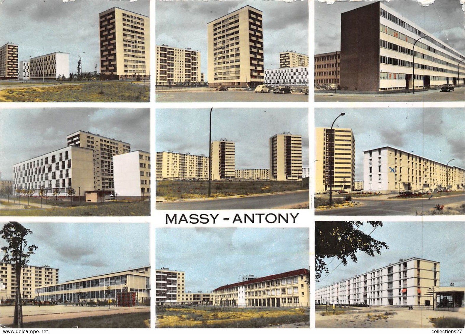91-MASSY-ANTONY- MULTIVUES LES GRANDES CITES - Massy