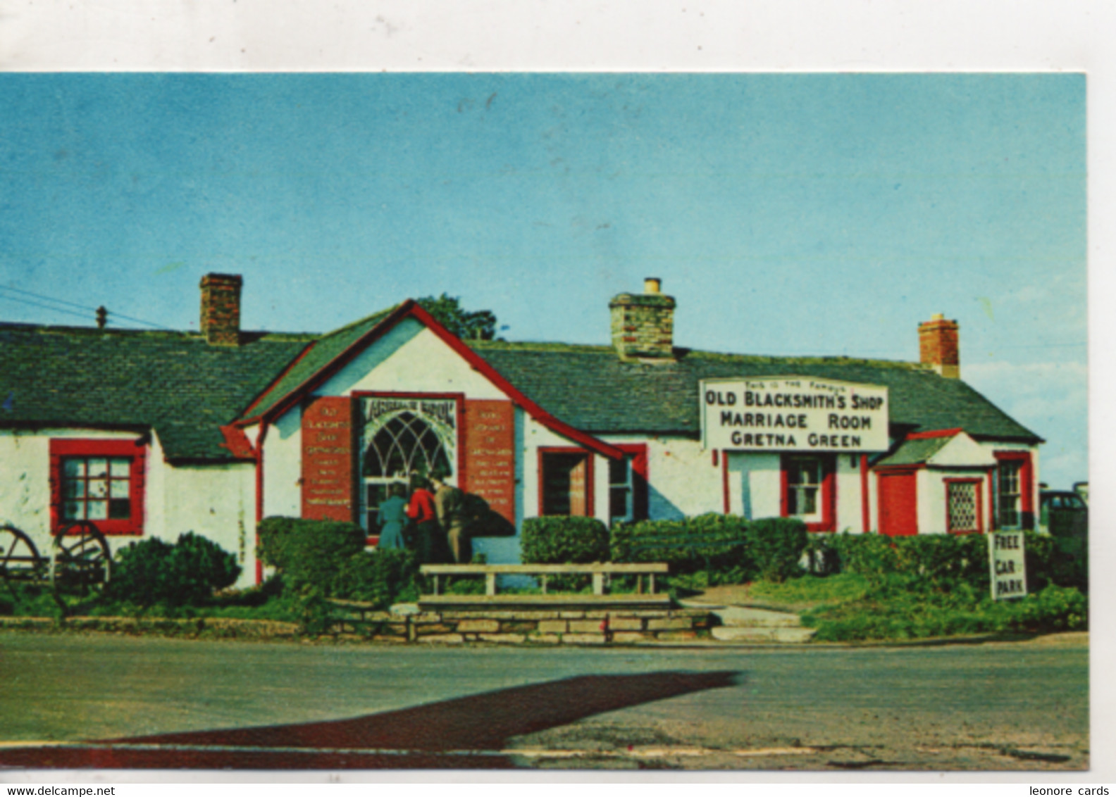 Cpa.Royaume-uni.Ecosse.Blacksmiths Shop.Gretna Green. - Dumfriesshire