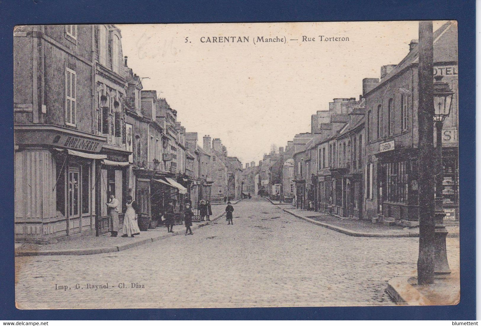 CPA [50] Manche > Carentan Circulé - Carentan