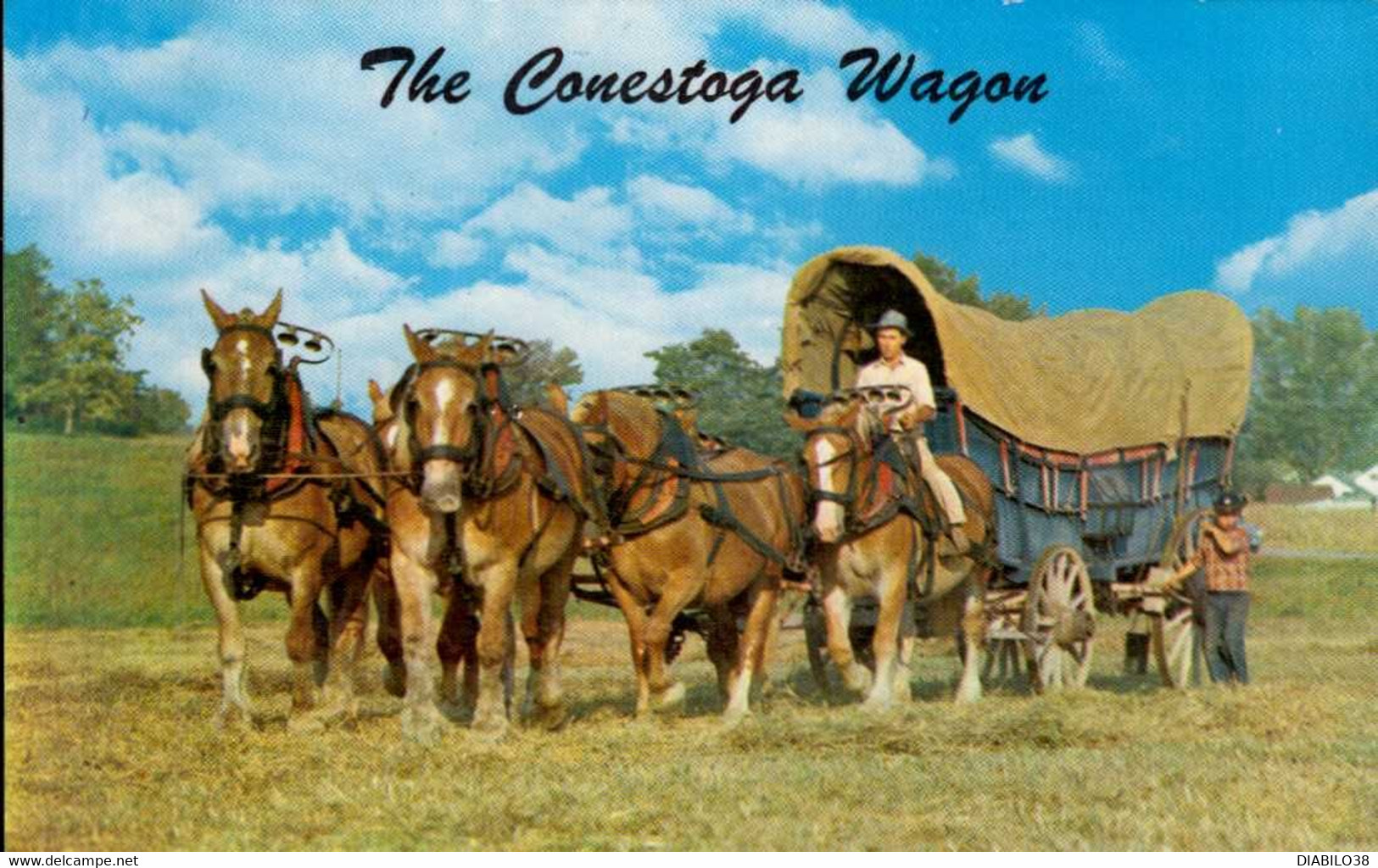 LANCASTER   (  ETATS-UNIS )   PENNSYLVANIA _   THE CONESTOGA WAGON - Lancaster