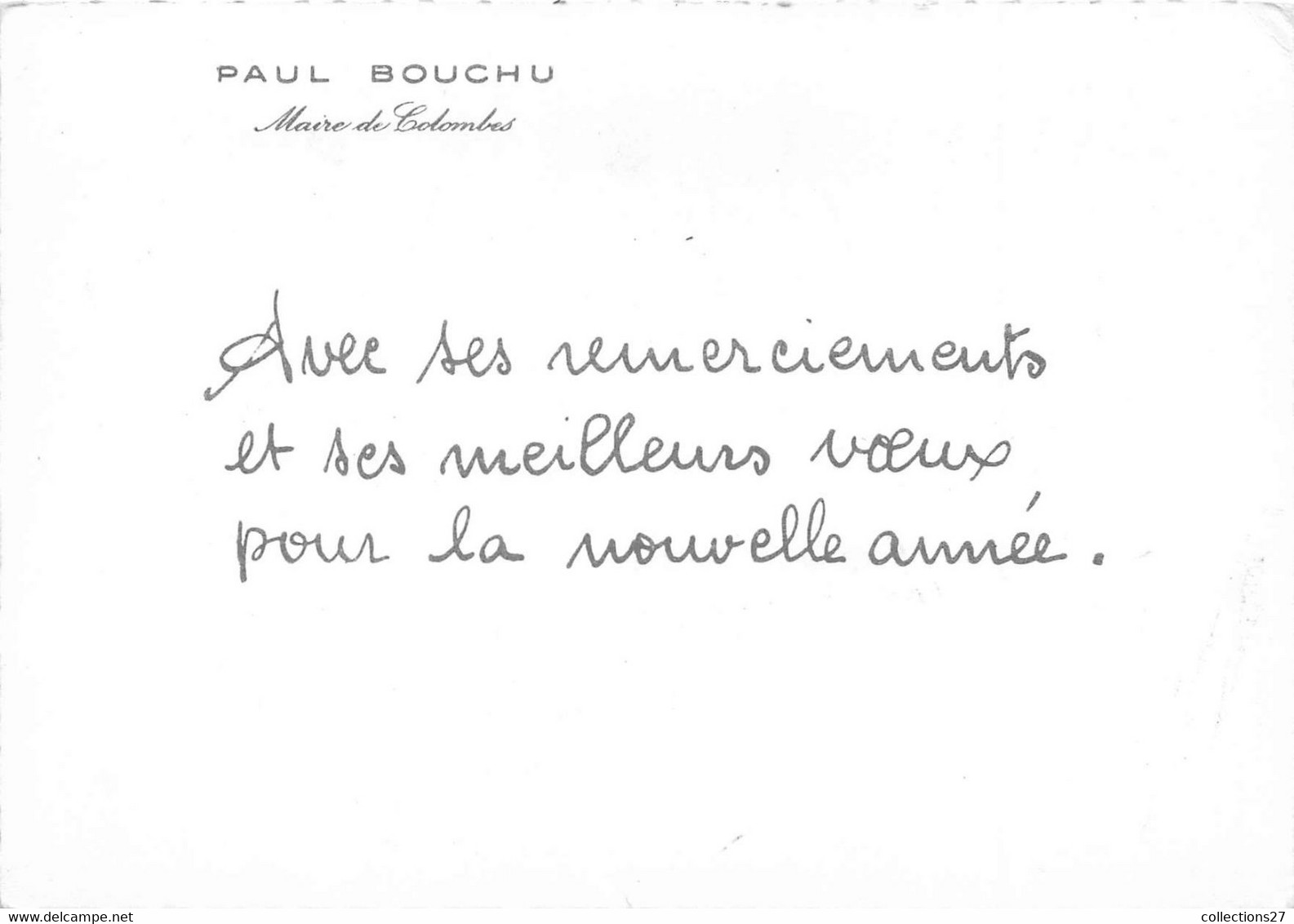 92-COLOMBES-MAIRIE - PAUL BOUCHU- MULTIVUES - Colombes