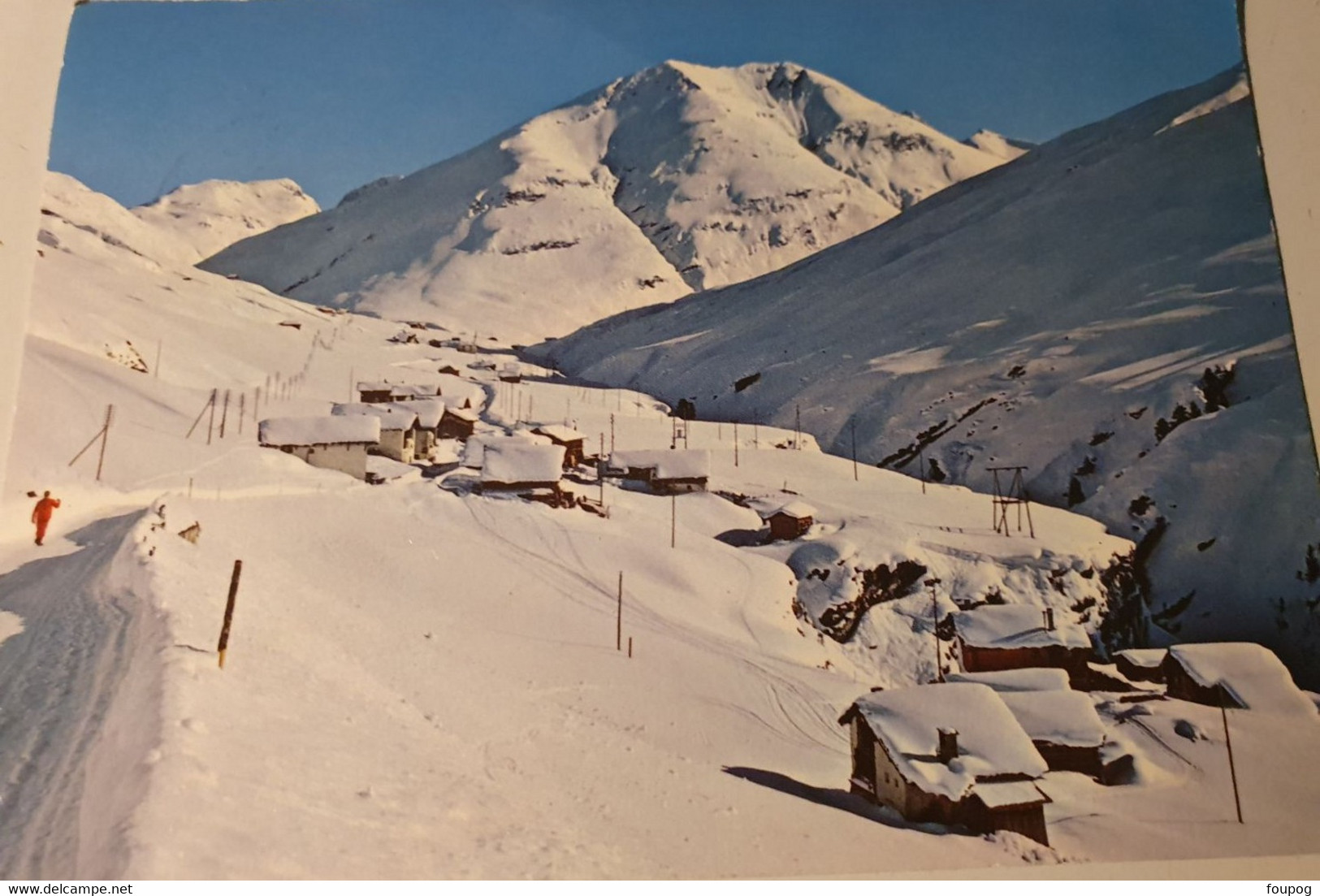 HOCHTAL AVERS 2000M GRAUBUNDEN PURT GEGEN AM BACH UND JUPPA - Avers