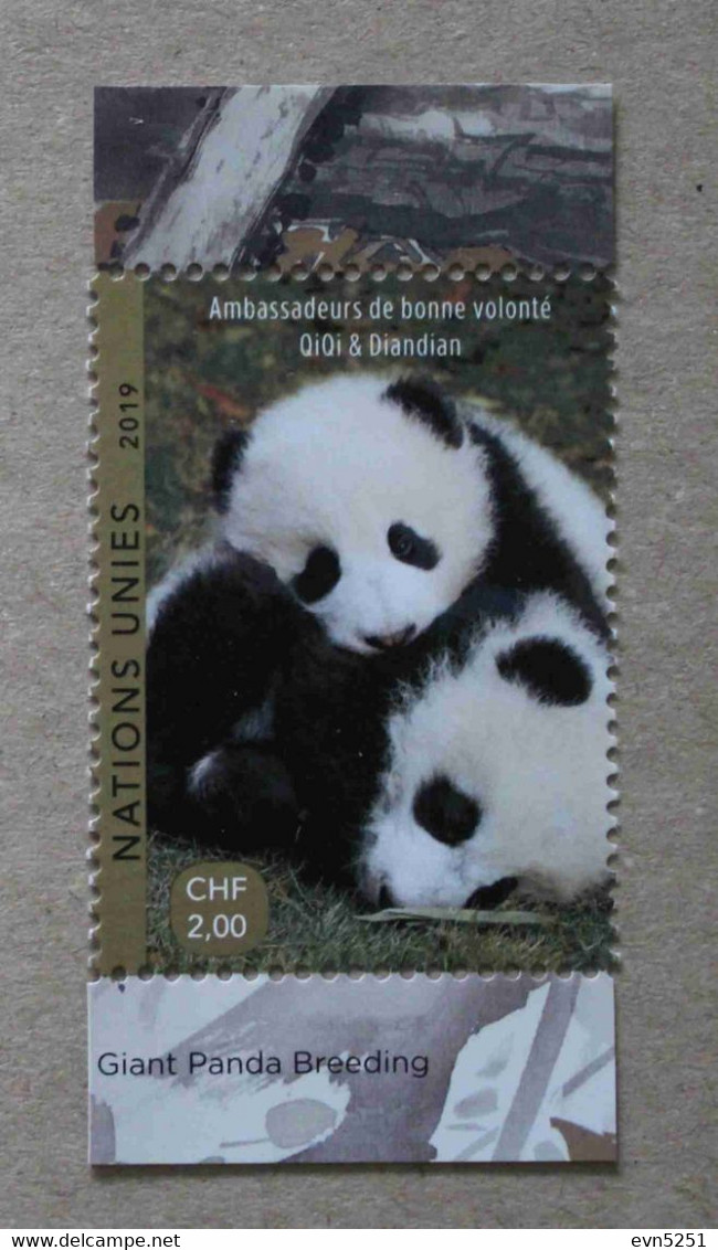 N2-G5 : Nations Unies (Genève) - Pandas Jumeaux Qiqi & Diandian - Nuovi