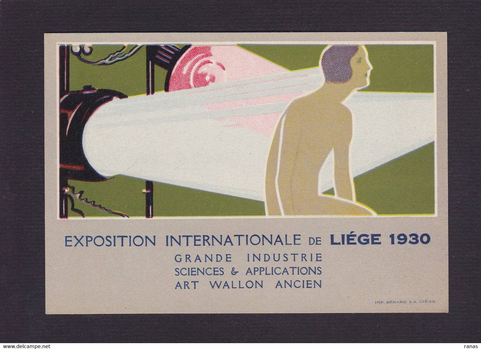 CPSM Belgique > Liège Exposition Internationale 1930 Voir Dos - Other & Unclassified