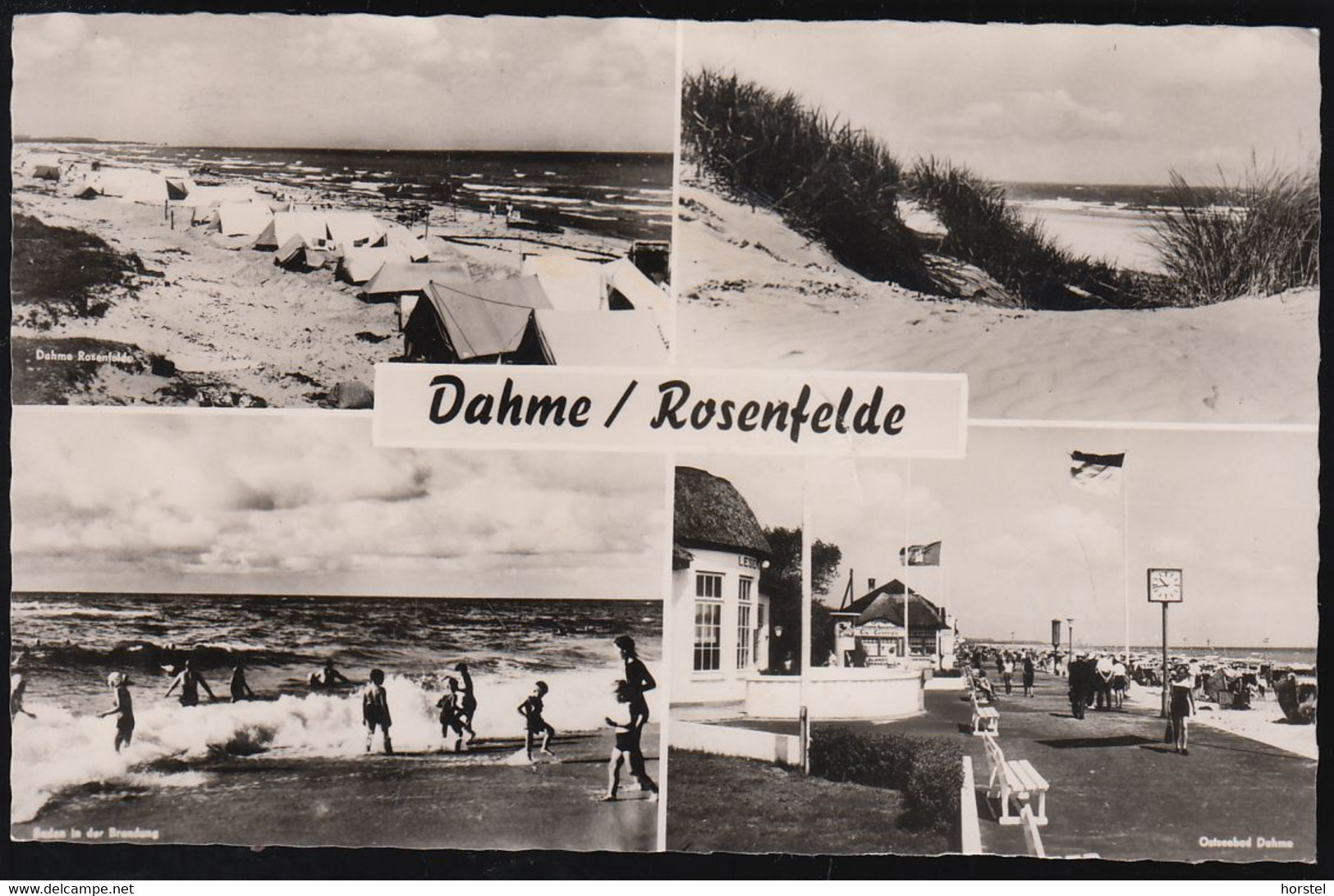 D-23747 Dahme - Zeltplatz Rosenfelde - 1958 - Dahme