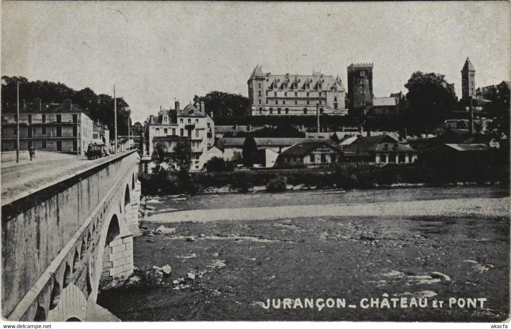 CPA JURANCON Chateau Et Pont (1142392) - Jurancon