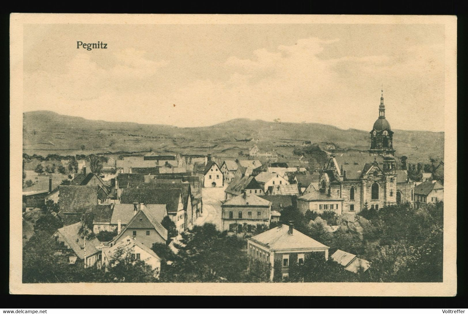 AK 1924, Pegnitz Ortspartie - Pegnitz