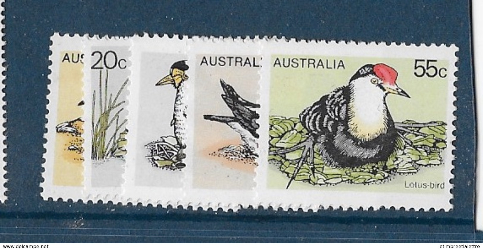 AUSTRALIE N°636 à 640** - Mint Stamps