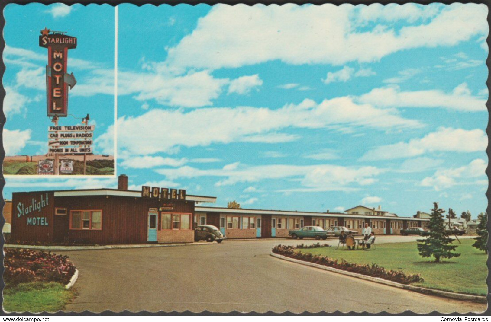 Starlight Motel, Brandon, Manitoba, C.1970s - Color Productions Postcard - Brandon