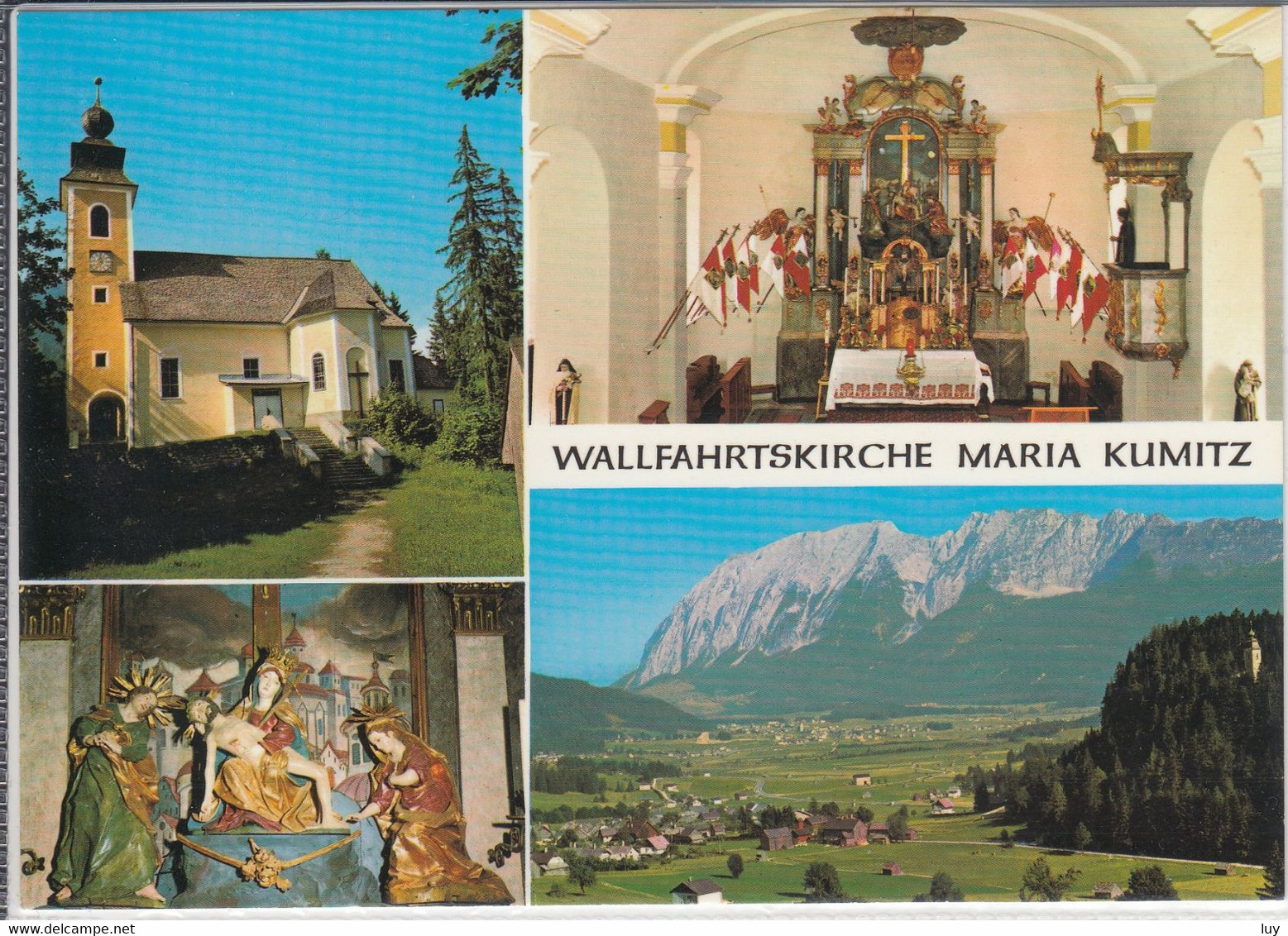 OBERSDORF Bei BAD MITTERNDORF,  MARIA KUMITZ Wallfahrtskirche, Mehrbildkarte, Kirche, Chiesa, Eglise - Bad Mitterndorf