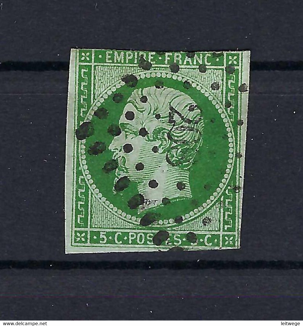 Frankreich Mi.11b Gestempelt Kat.220,-€ - 1853-1860 Napoleone III