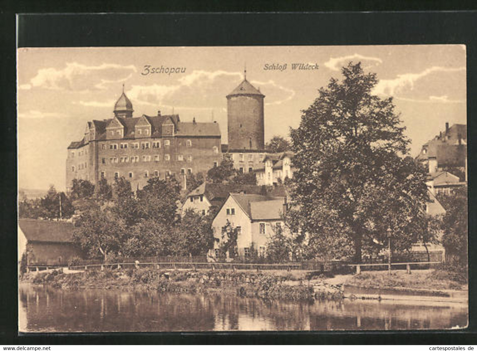 AK Zschopau, Schloss Wildeck - Zschopau