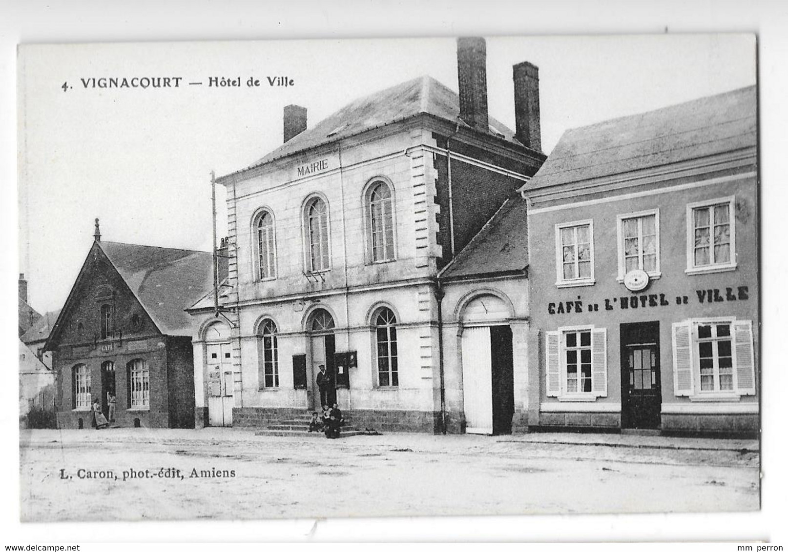 (30928-80) Vignacourt - Hôtel De Ville - Vignacourt