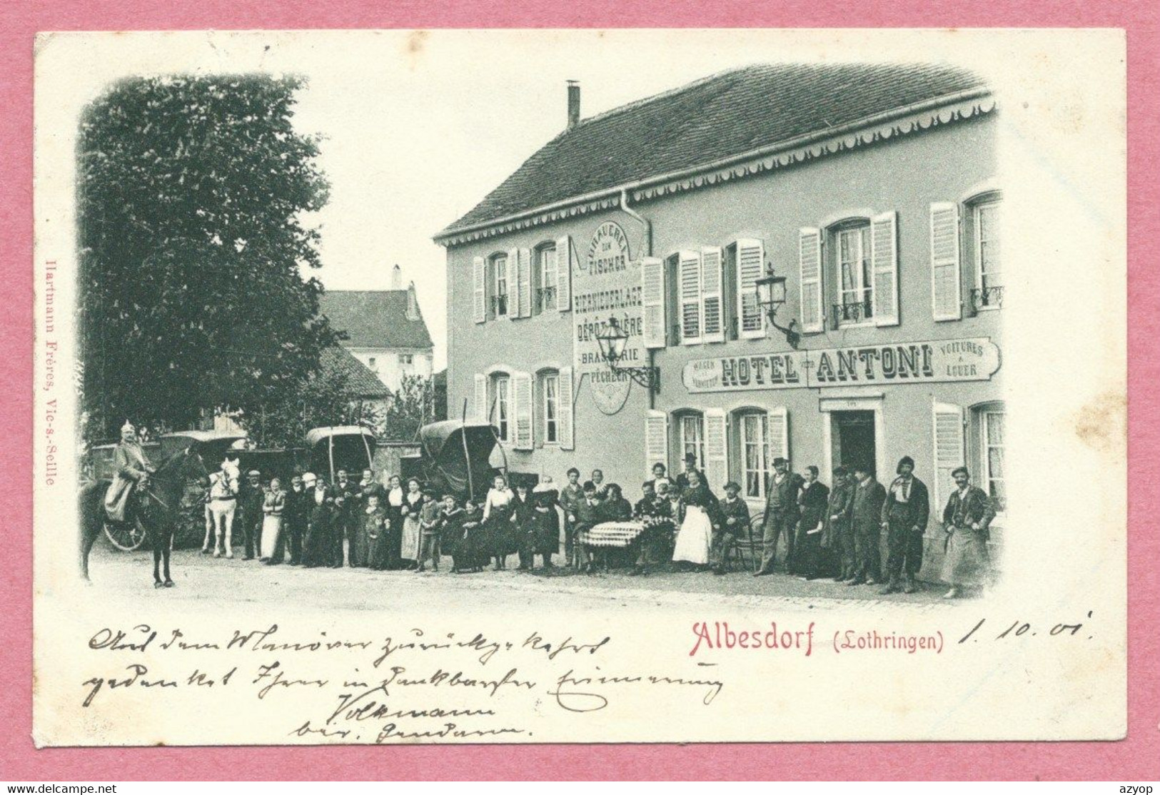 57 - ALBESDORF - ALBESTROFF - Hotel ANTONI - Albestroff