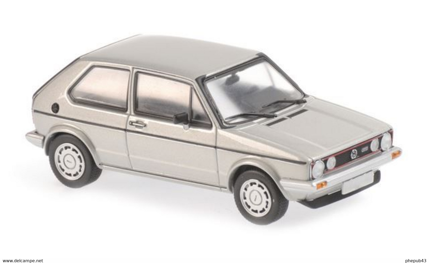 Volkswagen Golf GTI – 1983 – Silver Metallic - Minichamps - Minichamps