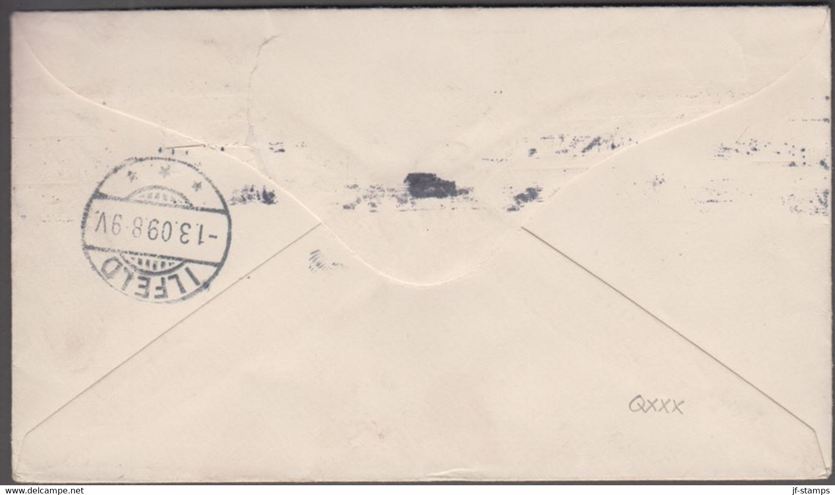 1909. New Zealand.  Landscapes And Birds 2½ D LAKE WAKATIPU  Perf. 14 On Small Cover ... (MICHEL 103C) - JF421837 - Cartas & Documentos