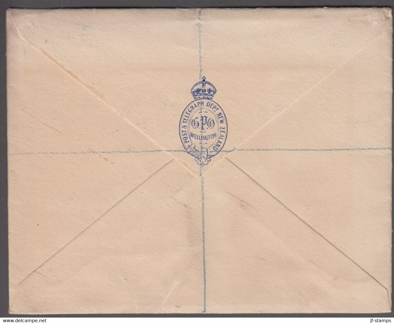 1925. New Zealand. Georg V 5 D +½ D On Nice Registered Cover To Consul Of Paraguay, S... (MICHEL 161+) - JF421840 - Cartas & Documentos