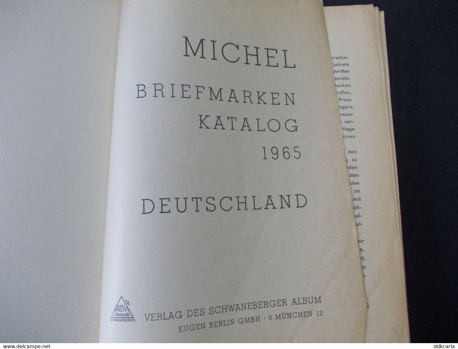 Briefmarkenkatakog - Michel Deutschland 1965 - Deutschland