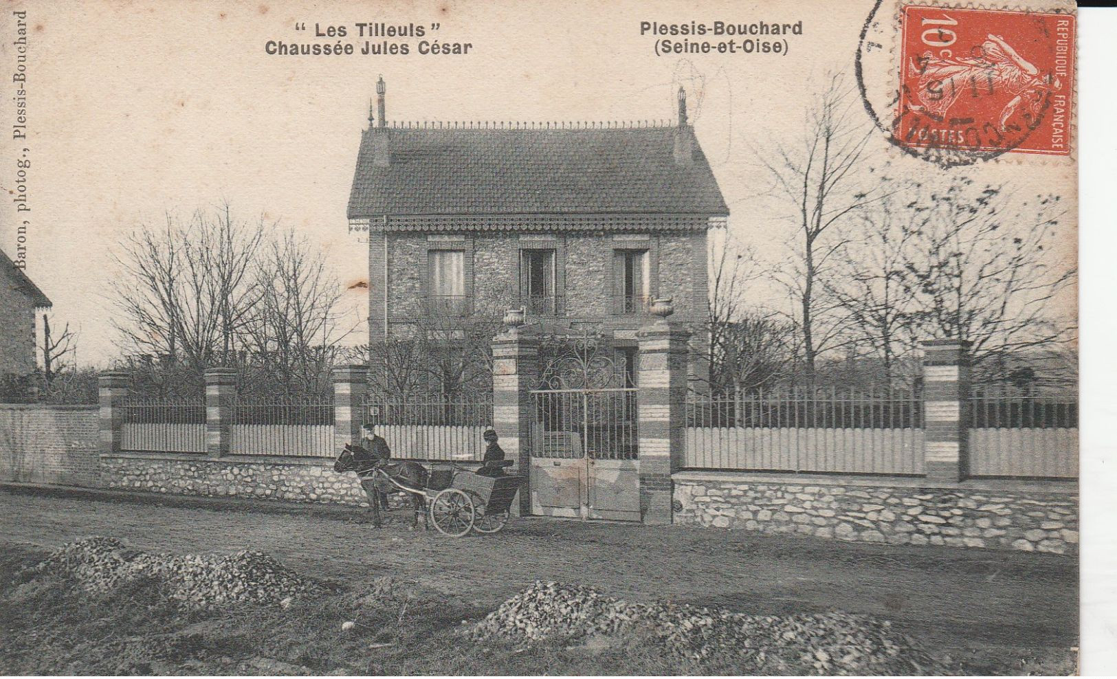 PLESSIS-BOUCHARD (Val D' Oise)  - " Les Tilleuls "  Chaussée Jules César - Le Plessis Bouchard