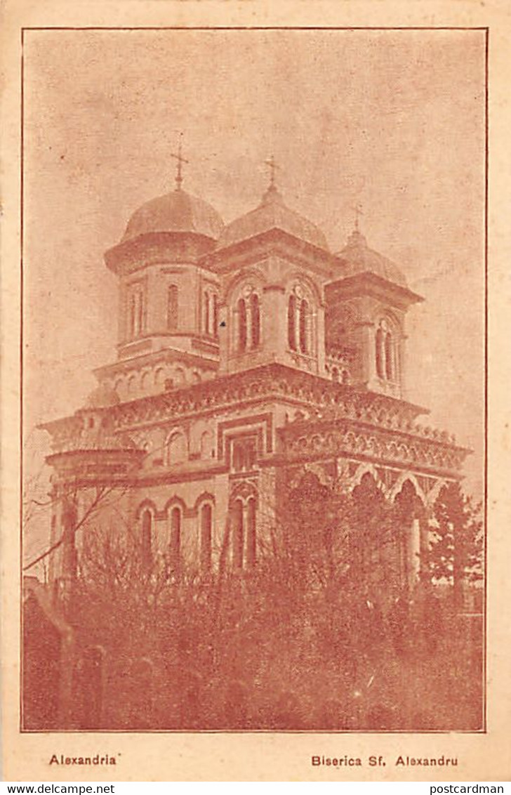 Romania - ALEXANDRIA - Biserica Sf. Alexandru - Ed. Necunoscut - Roemenië