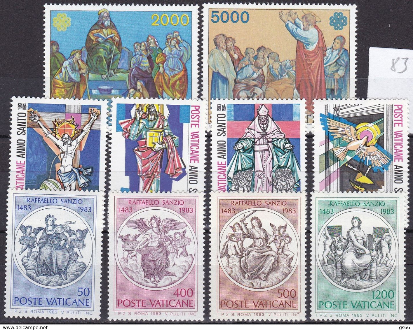 Vatican,  1983, 816//43,  MNH **,  Jahrgang  Komplett Mit Block 5/7 - Annate Complete