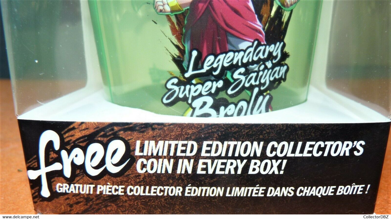 Dragon Ball Z Broly Cup Édition Limité Limited Collector Coin Pièce Officiel NeuF
