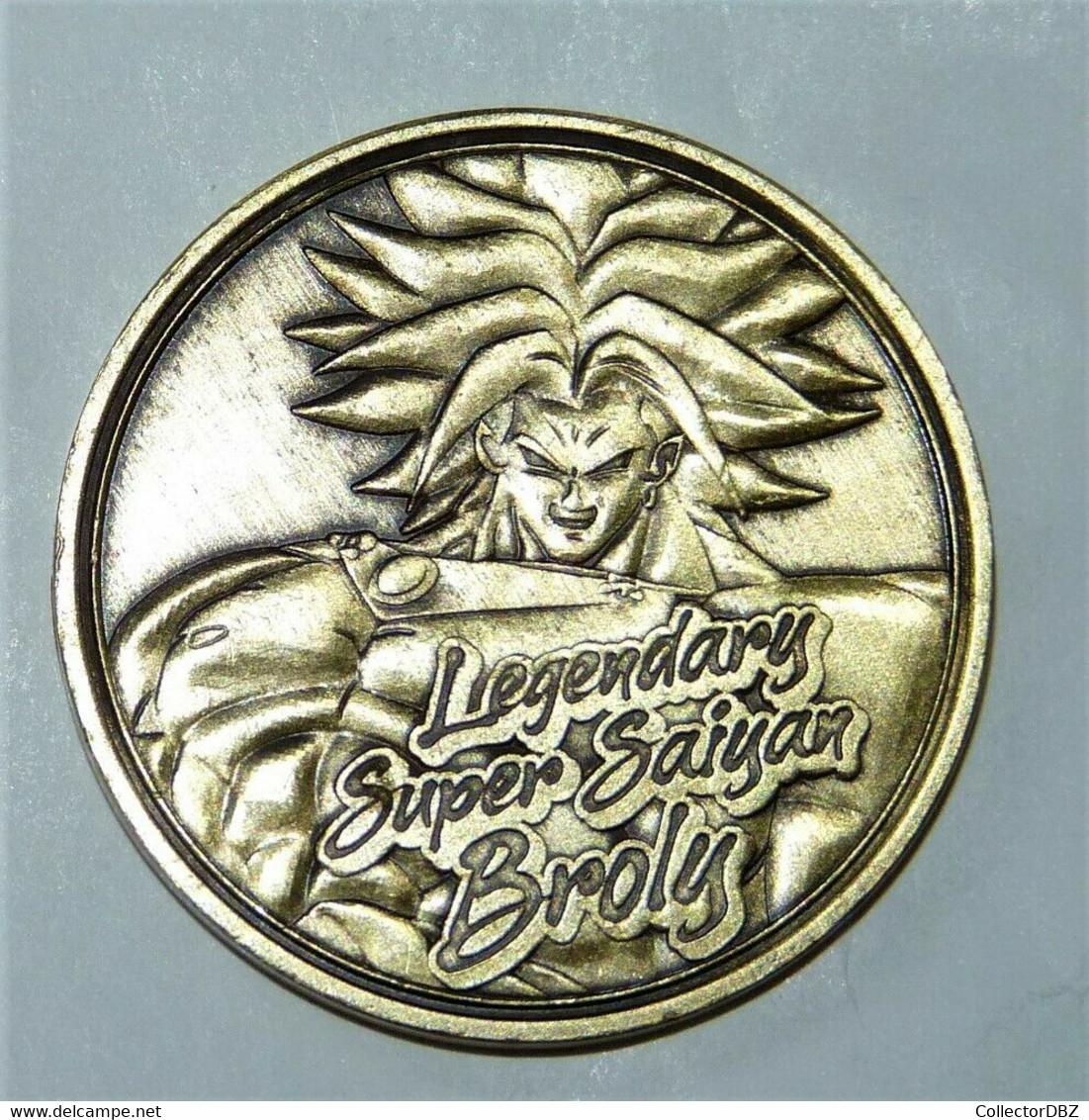 Dragon Ball Z Broly Cup Édition Limité Limited Collector Coin Pièce Officiel NeuF