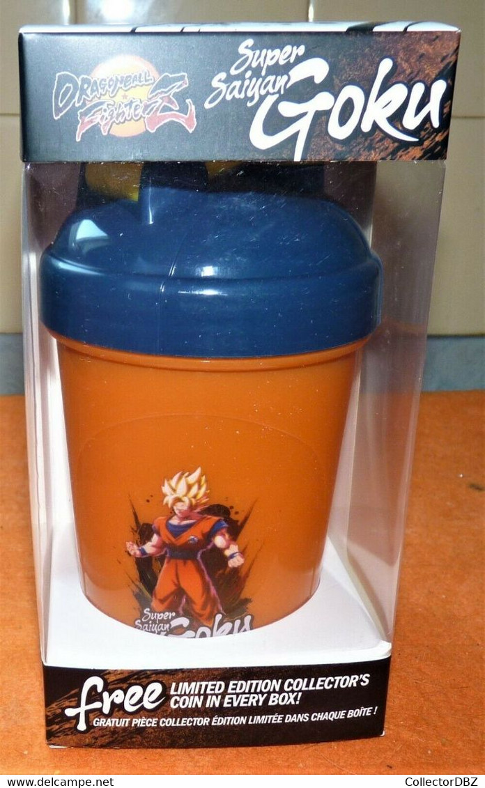 Dragon Ball Z Goku Cup Édition Limité Limited Collector Coin Pièce Officiel Neuf - Dragon Ball