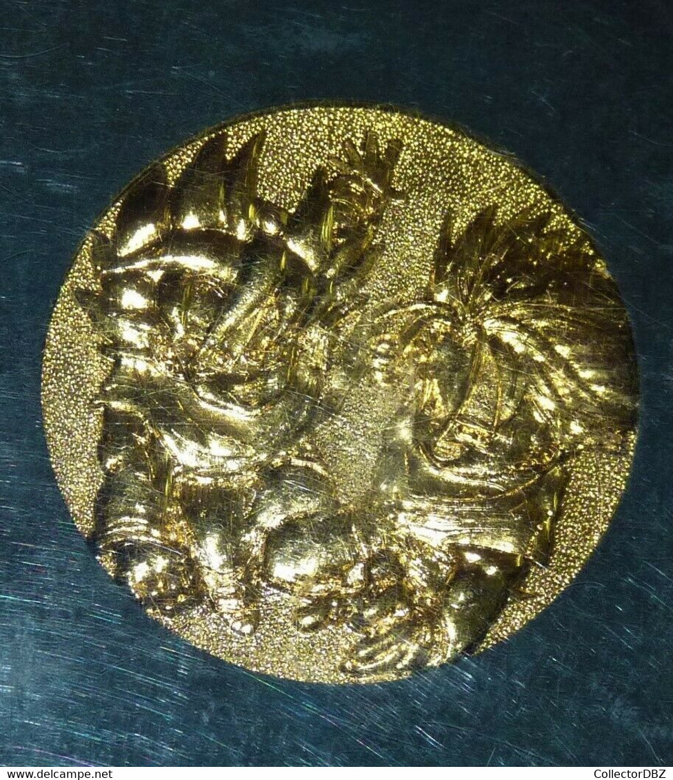 Dragon Ball RETRO Médaille Medal Coin Pièce Toei Anime Fair Officiel Goten Trunk - Drang Ball