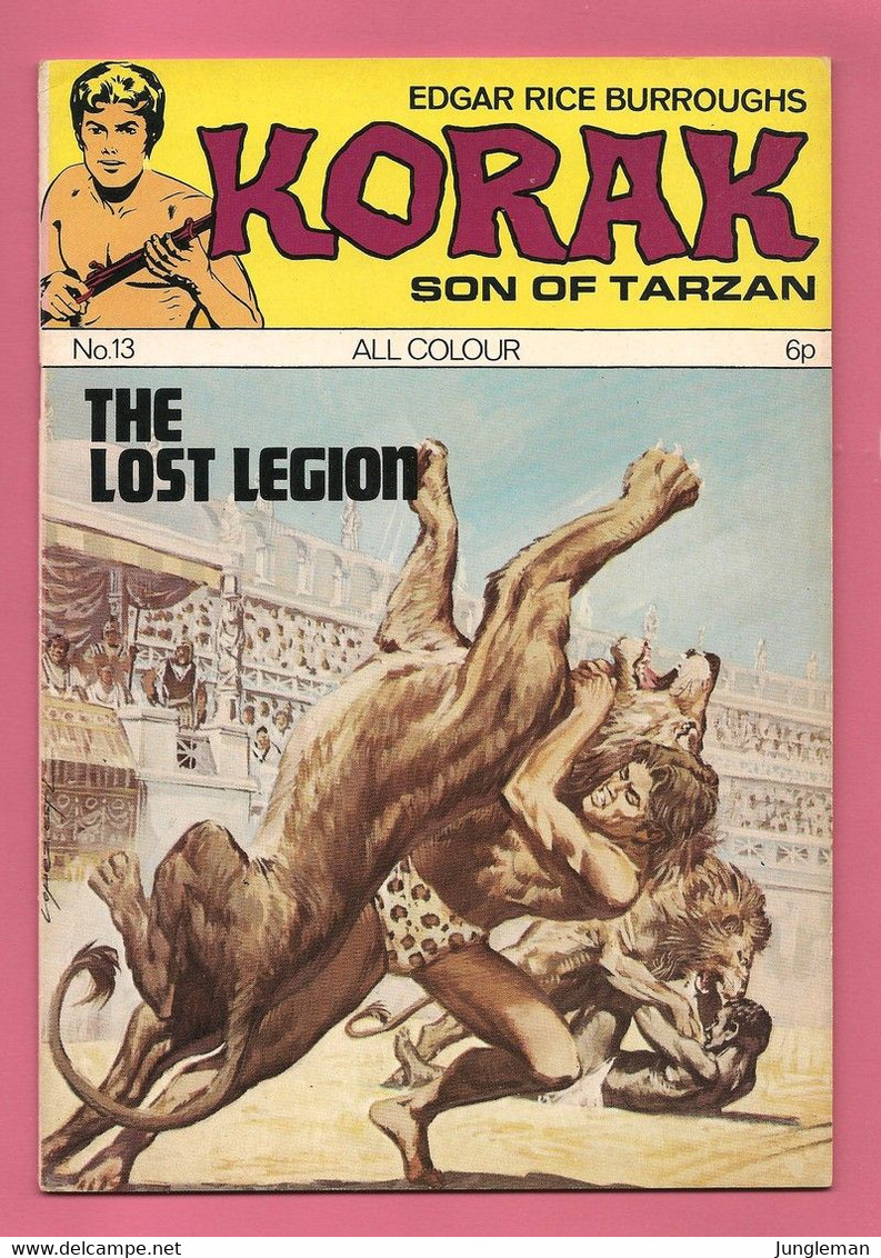 Korak, Son Of Tarzan # 13 - Top Sellers Ltd. - In English - 1972 - TBE/Neuf - Marvel