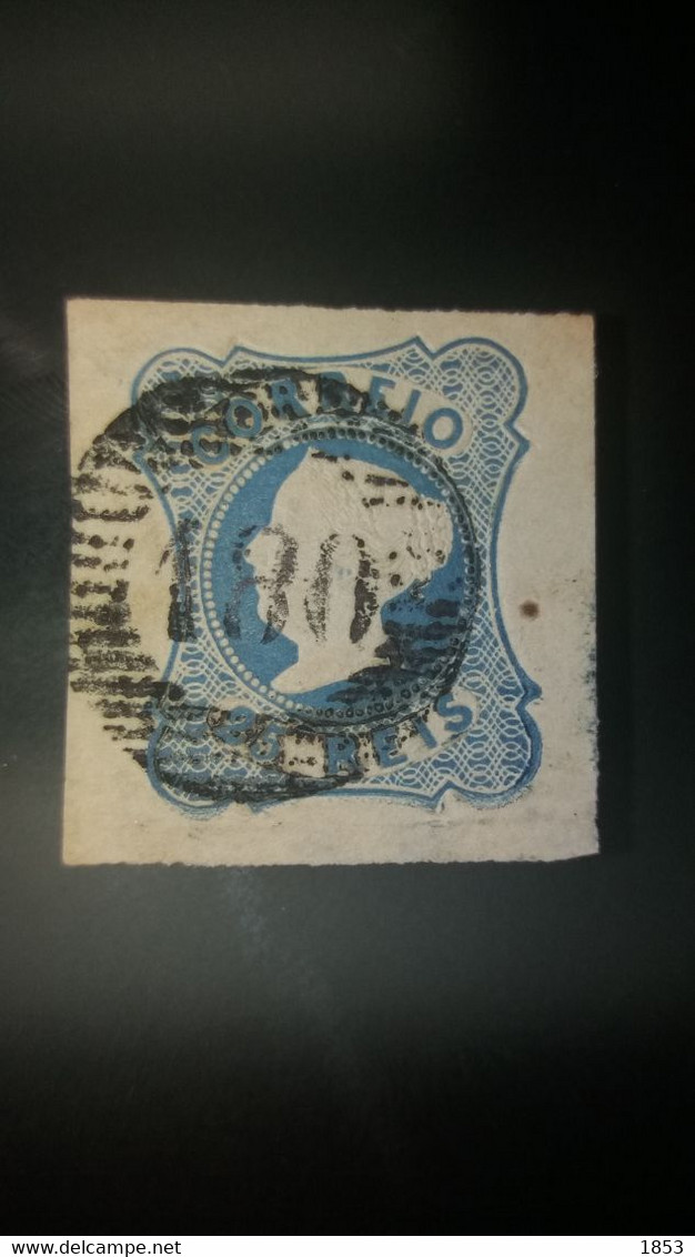 D.MARIA II - MARCOFILIA - 1ªREFORMA (180) CHAVES - Used Stamps