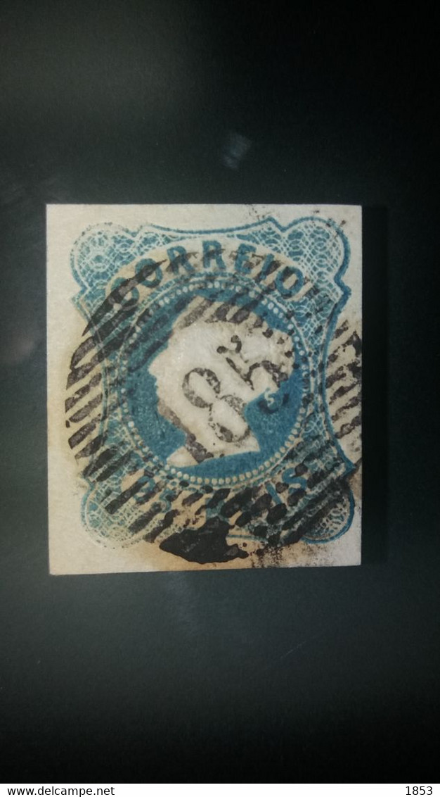 D.MARIA II - MARCOFILIA - 1ªREFORMA (185) MONCORVO RR - Used Stamps