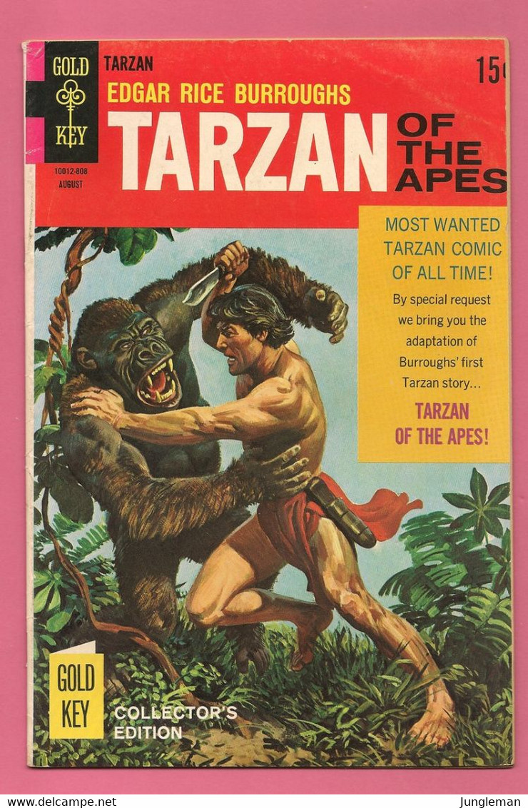 Tarzan Of The Apes Nr 178 - (In English) Gold Key - Western Publishing Company - Août 1968 - Manning - The Birth Of... - Otros Editores