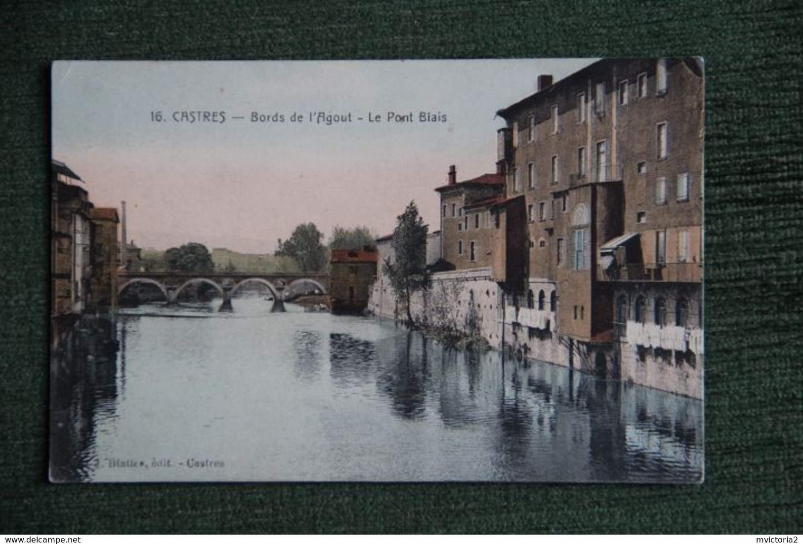 CASTRES - Bords De L'AGOUT, Le Pont Biais - Castres