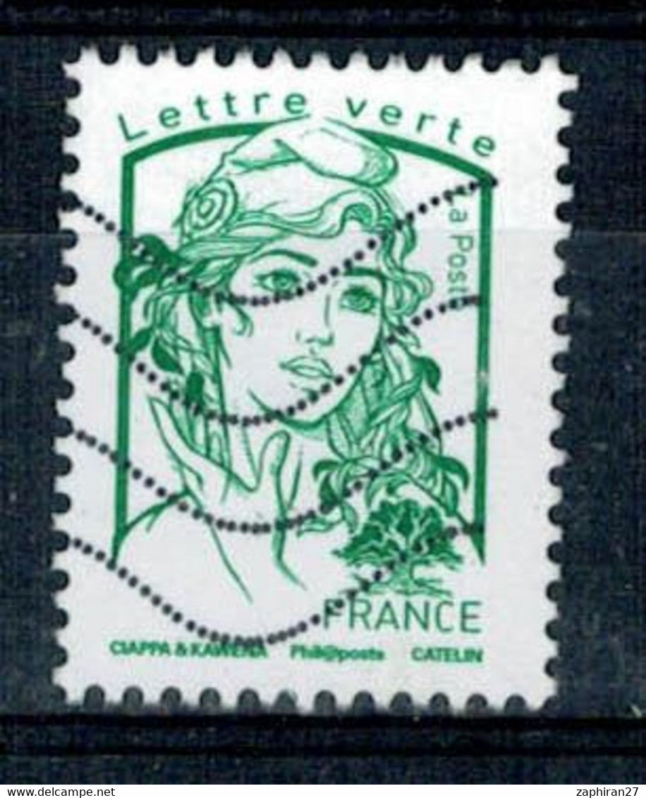 2016 N 5014 MARIANNE CIAPPA KAWENA DENTELE 20G VERT OBLITERE #231# - Usati