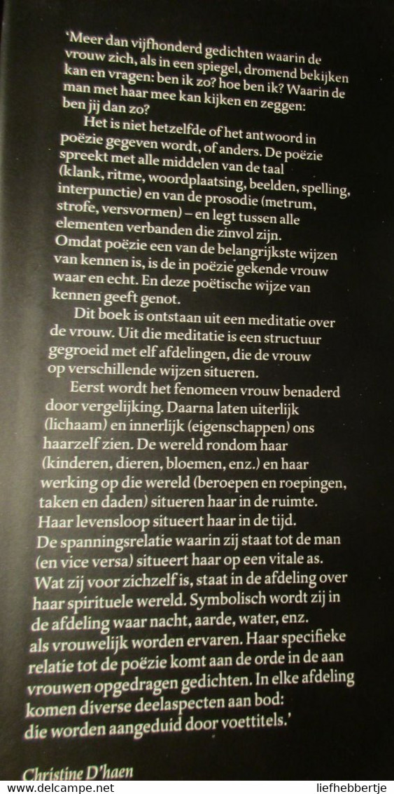 Het Geheim Dat Ik Draag - 500 Gedichten Over De Vrouw Uit De Nederlandstalige Letterkunde - 1998 - Poetry