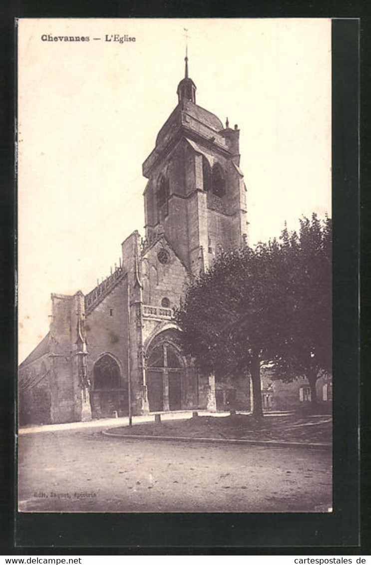 CPA Chevannes, L`Eglise - Chevannes