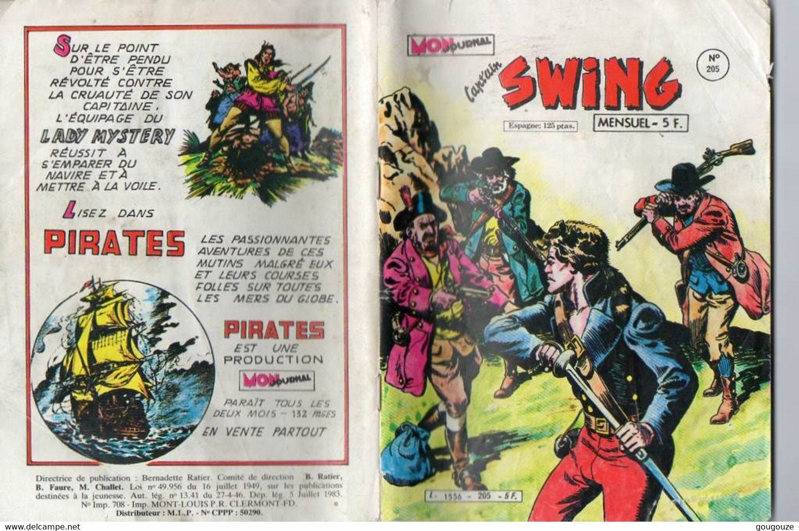 C. SWING N° 205 - Captain Swing