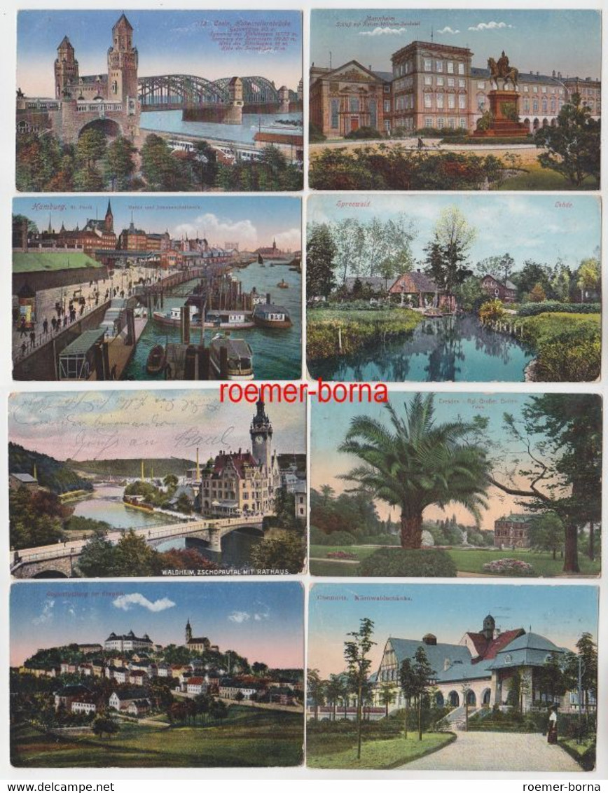 100 Interessante Alte Ansichtskarten Um 1910-1940 (76796) - 100 - 499 Karten