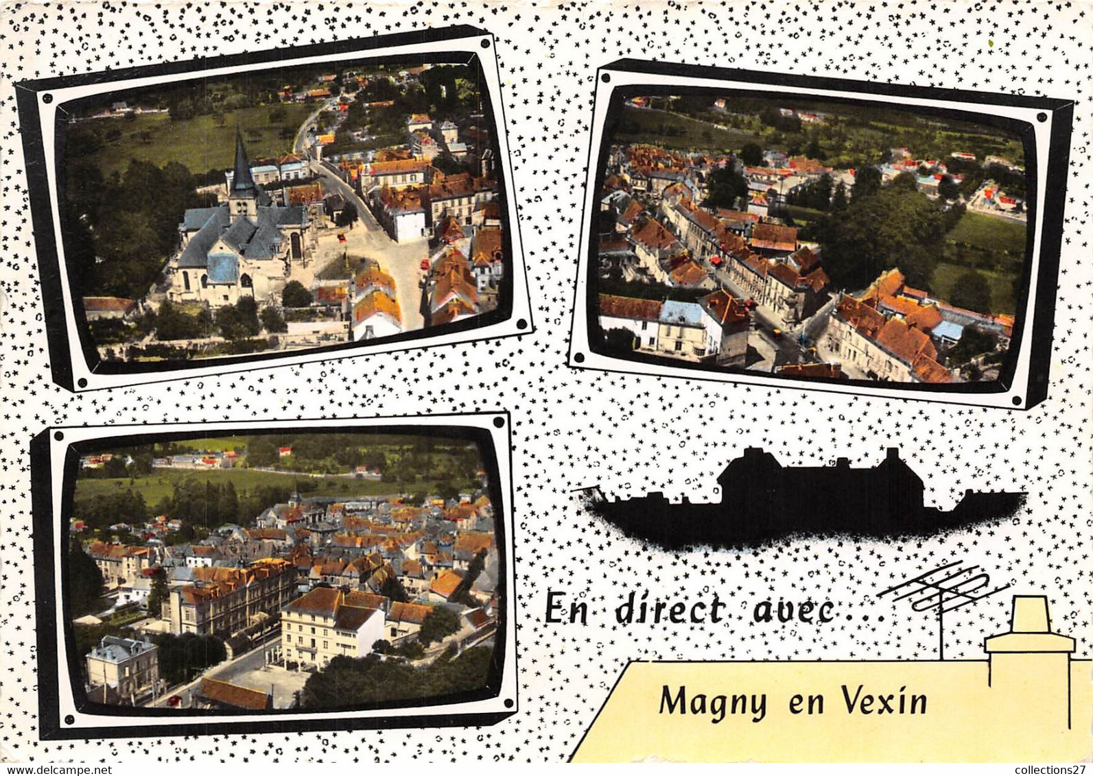 95-MAGNY-EN-VEXIN-MULTIVUES - Magny En Vexin