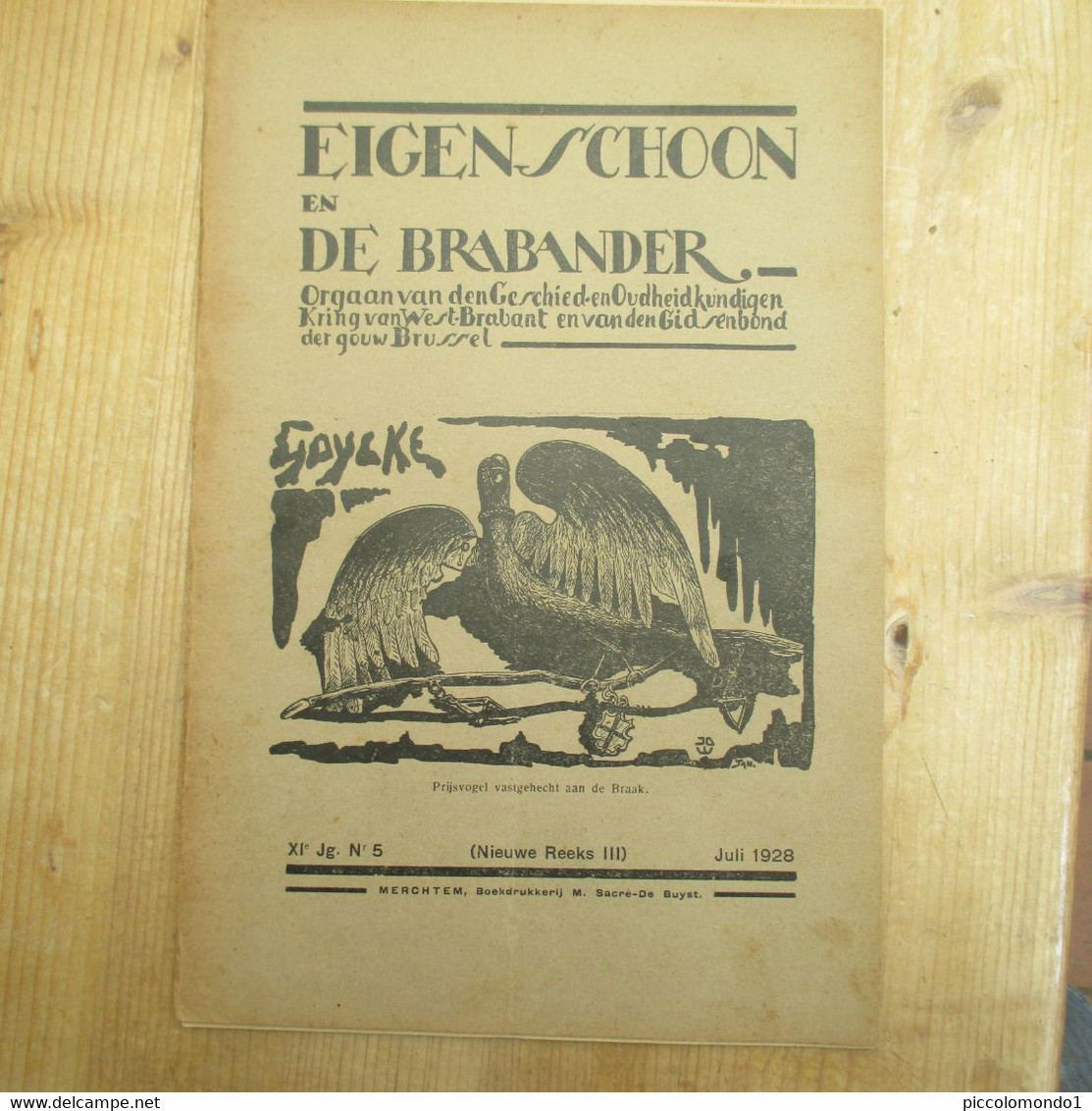 Eigen Schoon & De Brabander 1928 Gooik Schuttersgilde Asse In De As Assekoekskens Geschiedenis Asse - History