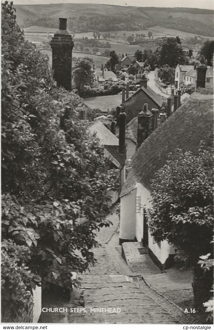 MINEHEAD - CHRUCH STEPS - Minehead