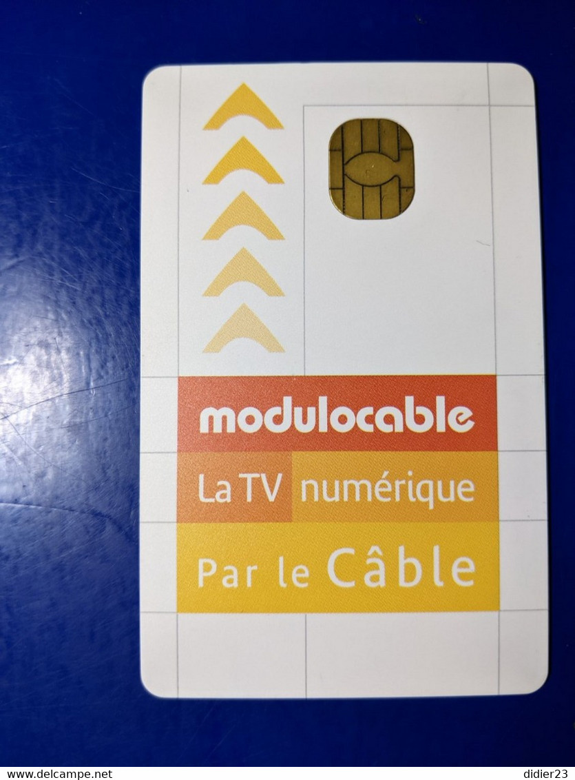 MODULOCABLE ABONNEMENT A PUCE TV VIACCESS PUBLICITAIRE NON ENCODEE - (Factice) TELEVISION - Matériel