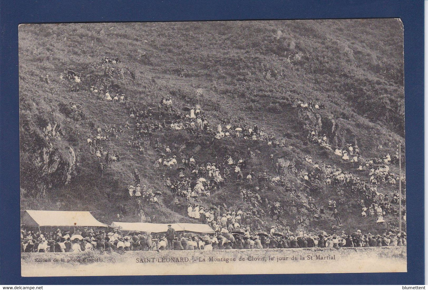 CPA [87] Haute-Vienne > Saint Leonard De Noblat écrite Fête - Saint Leonard De Noblat