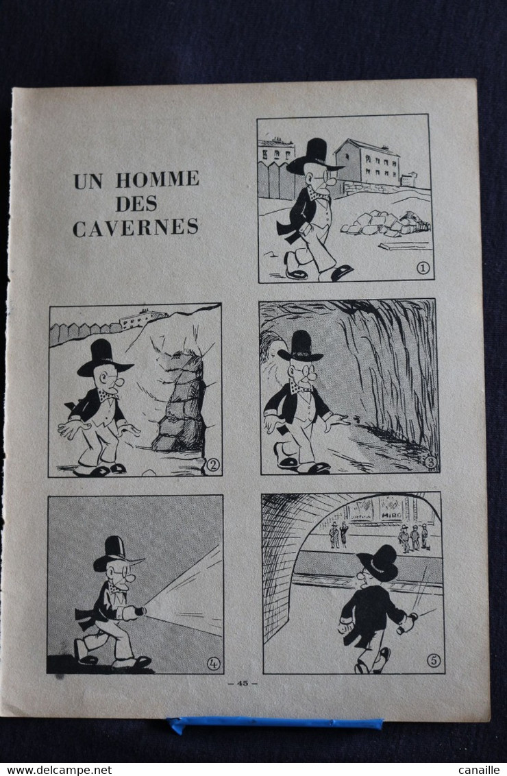 D-H-9 / Pour Connaître Les Nouvelles Oeuvres Du Professeur Nimbus " Imprimées Par Georges Lang-1937 Paris -Recto-Verso - Original Drawings