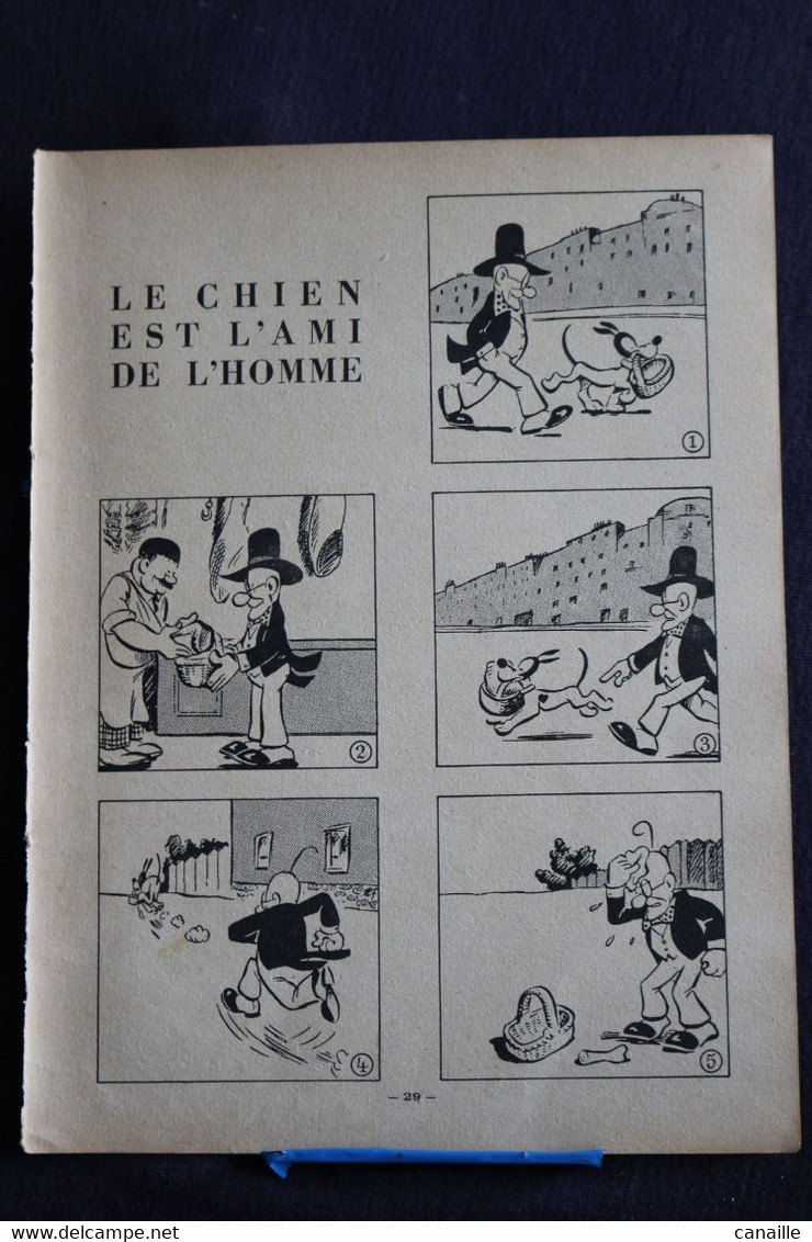 D-H-11 / Pour Connaître Les Nouvelles Oeuvres Du Professeur Nimbus " Imprimées Par Georges Lang-1937 Paris -Recto-Verso - Original Drawings